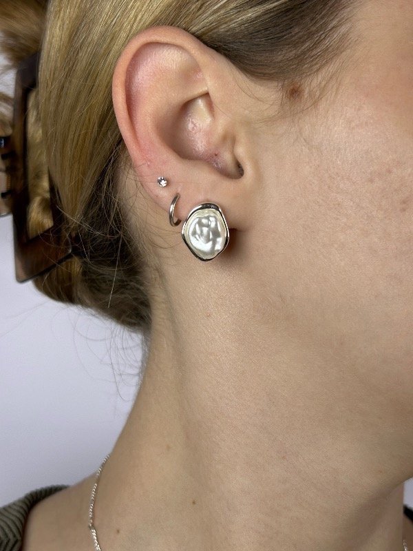 Producto - AROS CON PERLA IRREGULAR 2370