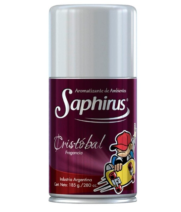 Producto - Aerosol De Ambientes Saphirus 280Cc - Cristóbal