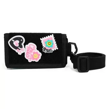 Producto - BILLETERA CON CORREA CHIMOLA NEGRO