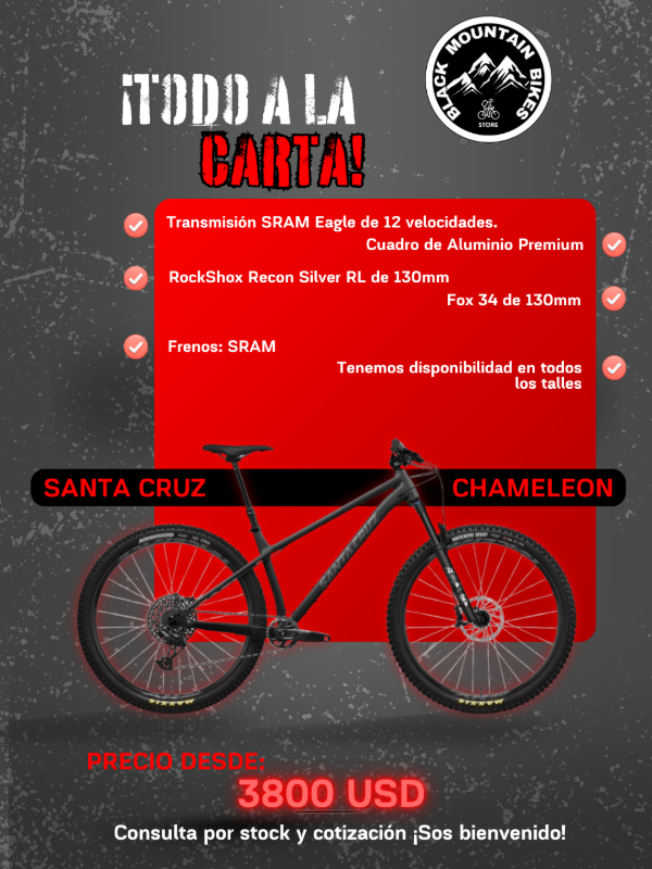 Producto - SANTA CRUZ CHAMELEON - Armados Personalizados / Todos los Talles