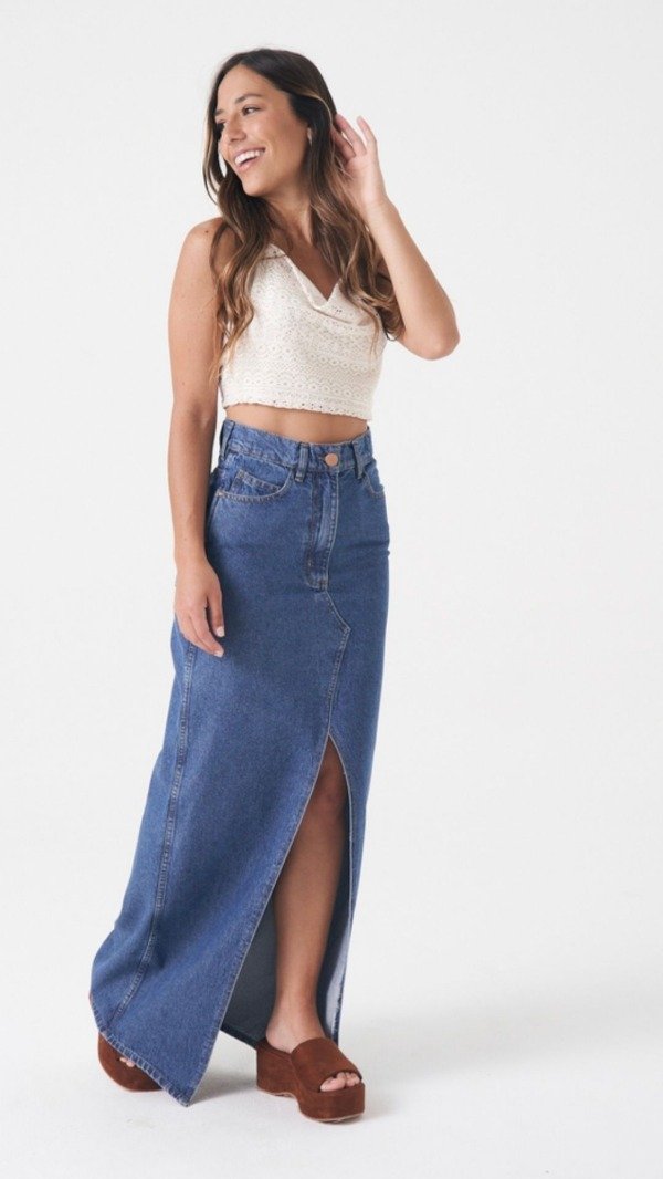 Producto - POLLERA TYRA Azul