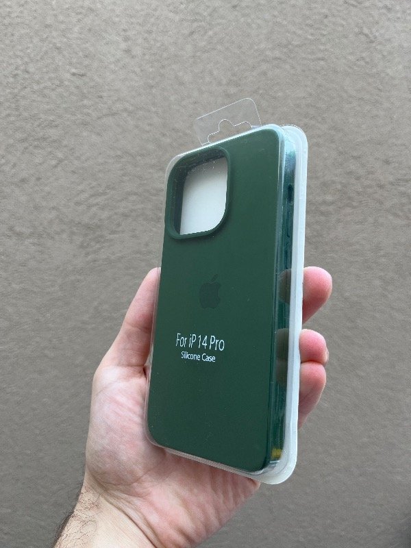 Producto - Silicone 14 pro verde medio