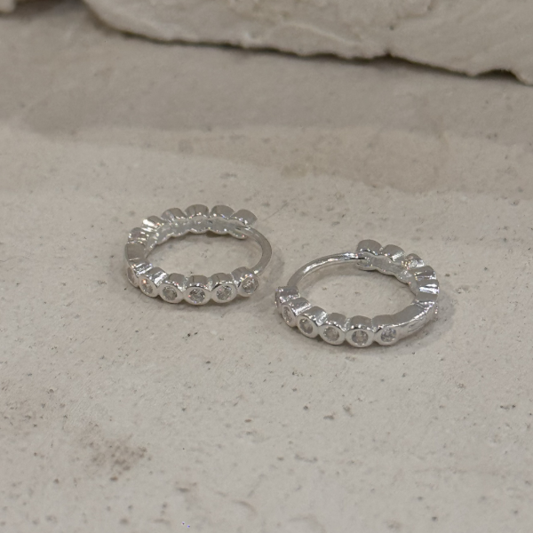 Producto - Argollas puntitos 14mm PL