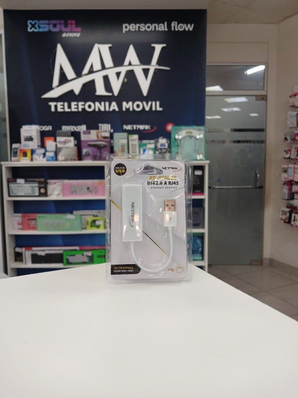 Producto - Adaptador USB a RJ45 Netmak NM-C59