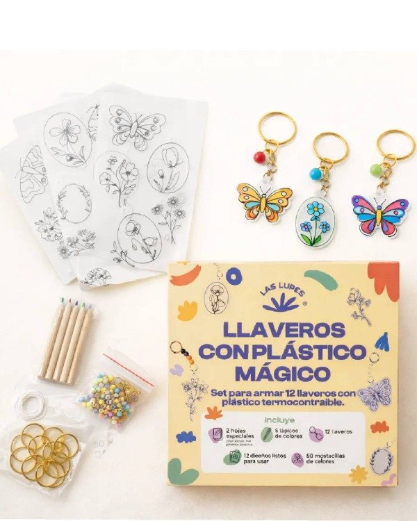 Producto - Llaveros con plástico mágico - 1