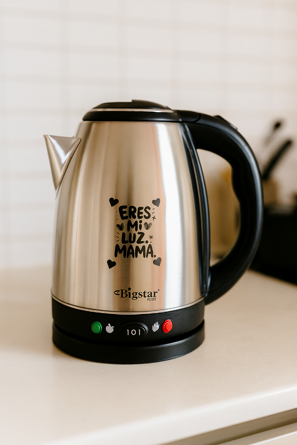 Producto - Pava eléctrica grabado láser personalizado