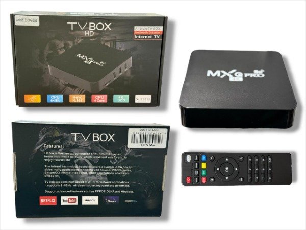 Producto - Smart TV Box 4K Android 16GB/256GB ANDROID 13.0  MC45