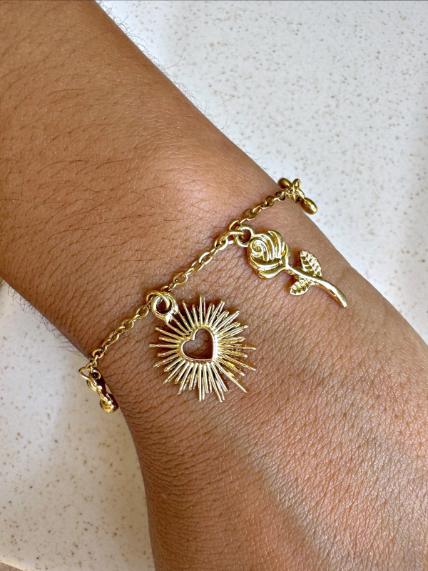 Producto - Pulsera charms love