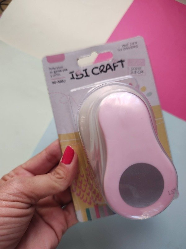 Producto - Perforadora para goma eva Círculo 3.8 cm