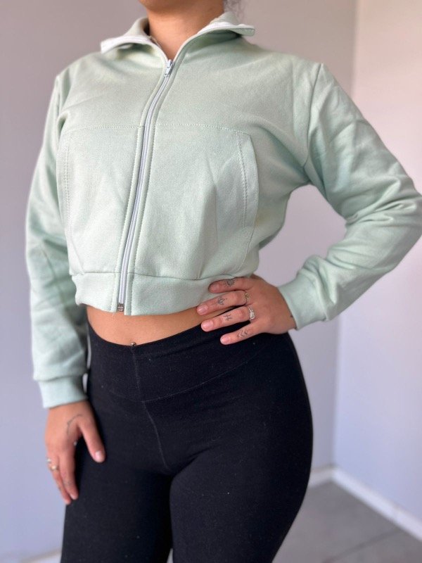 Producto - Campera Crop Algodón