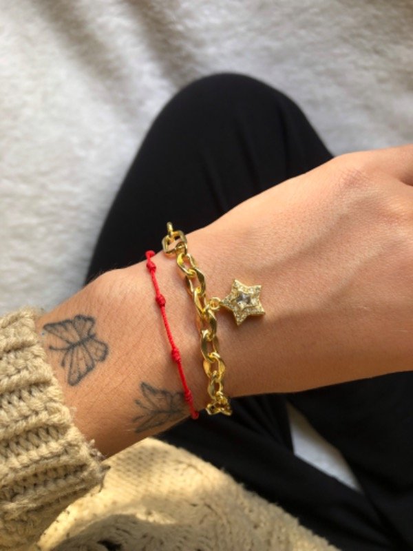 Producto - Pulsera estrella cubic
