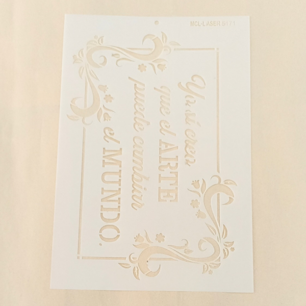 Producto - Stencil 20x30 MCL5171