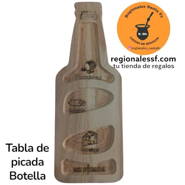 Producto - Tabla de picada botella