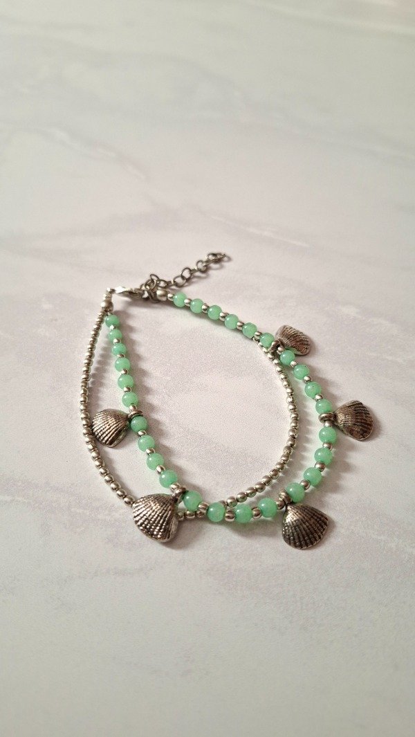 Producto - Tobillera hindú arraial aqua 26cm