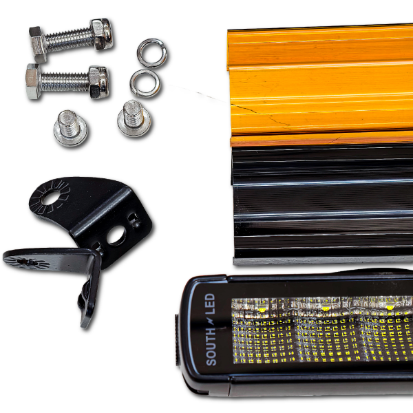 Producto - BARRA LED BLANCO CON APLIQUE AMBAR CHIP OSRAM 50CM PREMIUM - 2