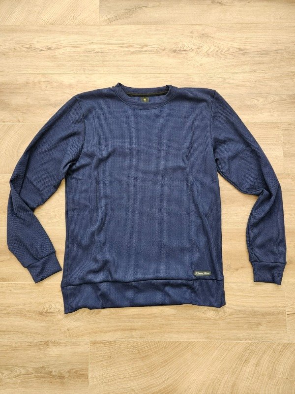 Producto - Sweater waffle liviano azul