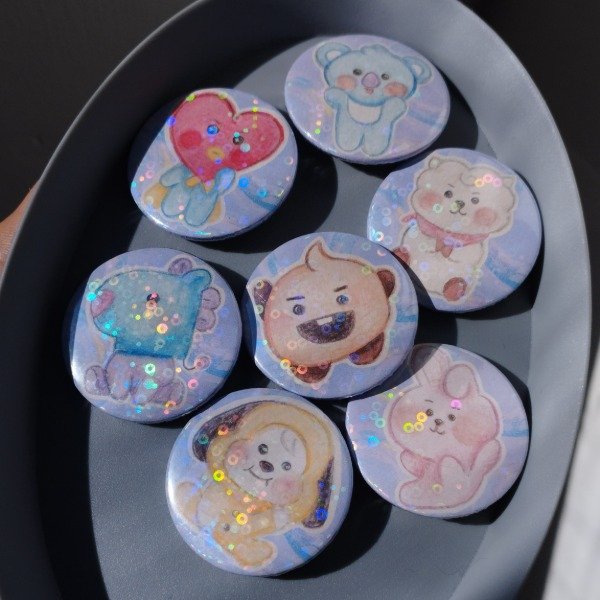 Producto - Pin de metal BT21