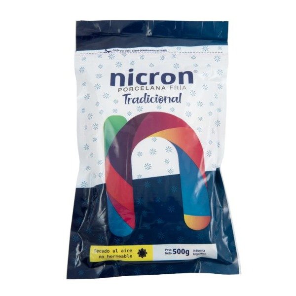 Producto - PORCELANA FRIA TRADICIONAL 500GRS NICRON