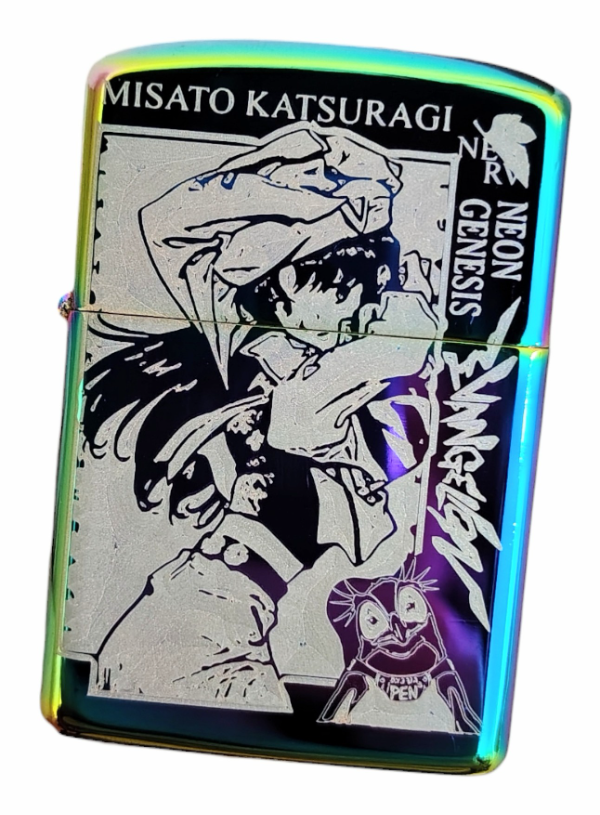 Producto - ENCENDEDOR RECARGABLE A BENCINA EVANGELION MISATO