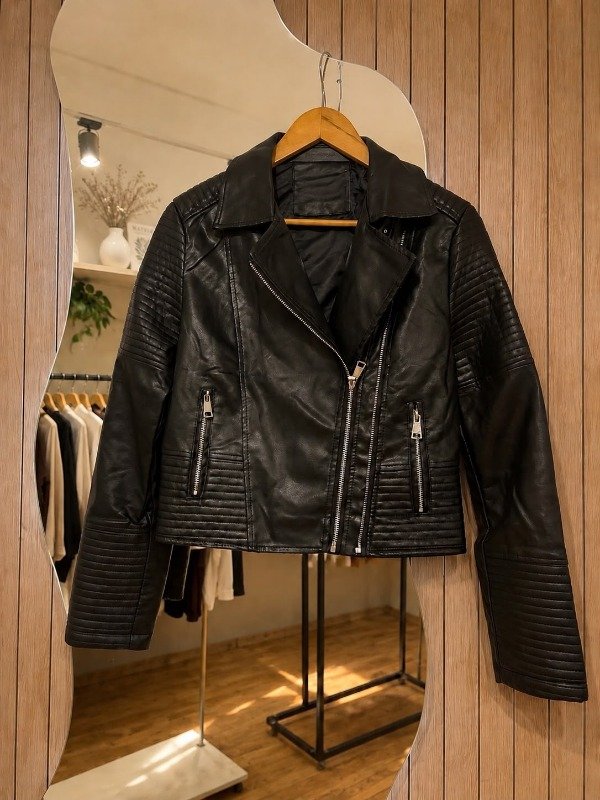 Producto - Campera rock doble cierre