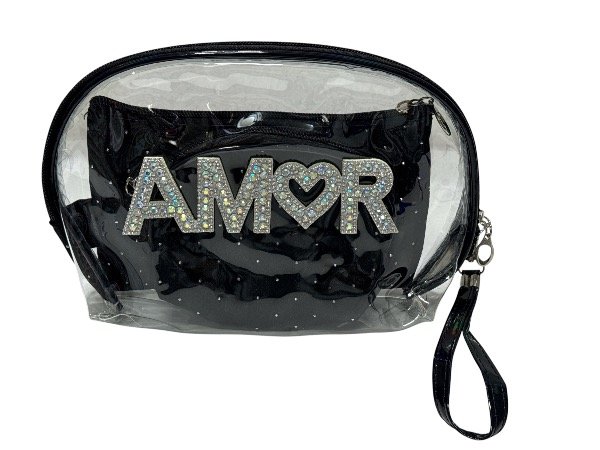 Producto - Neceser triple negro Amor