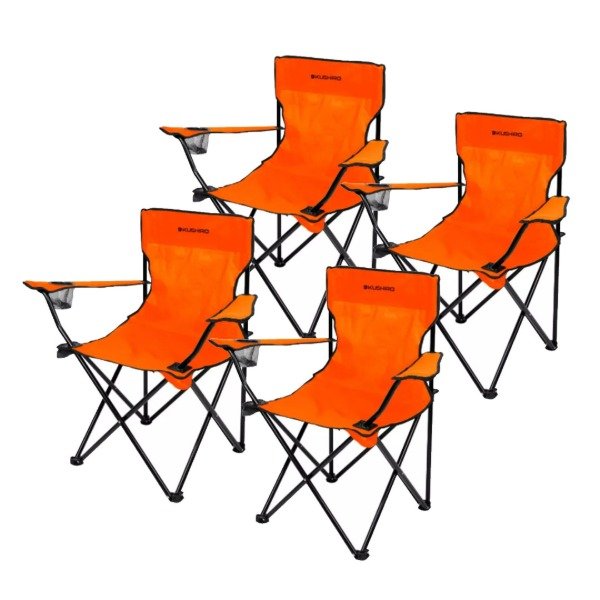 Producto - Combo 4 Sillas Plegable camping, playera, aire libre Playera Con Bolso