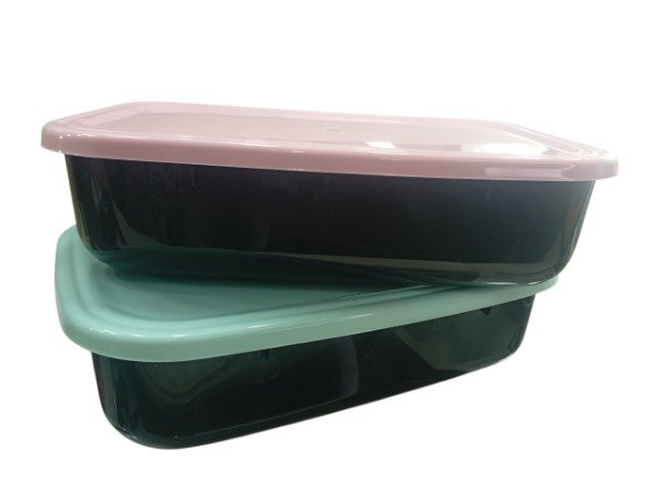 Producto - Hermético rectangular black 2,500cc