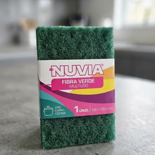 Producto - Esponja Multiuso Fibra Verde