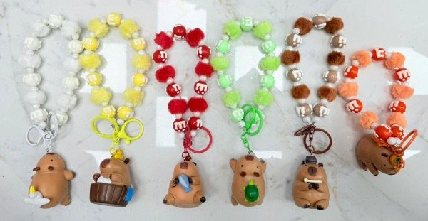 Producto - Llaveros Capybara adorno (WA-0024)