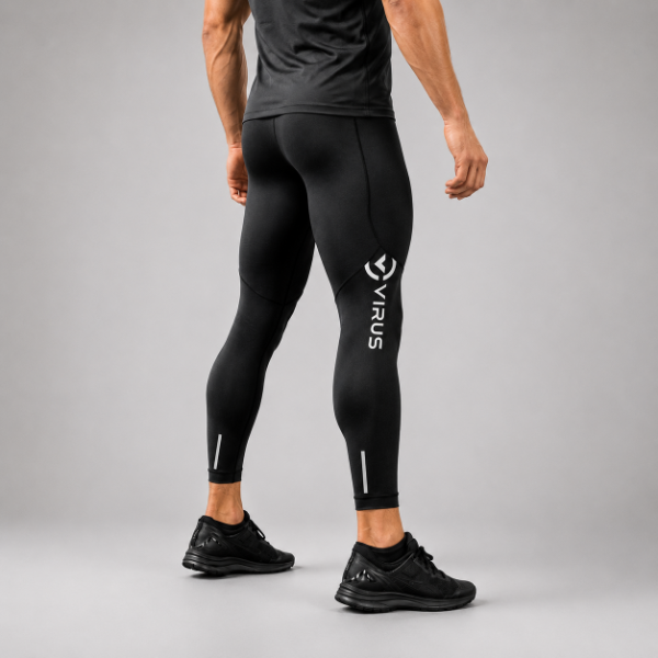 Producto - VIRUS au92 Bio Full Tech Pant Negro calza spats leggins