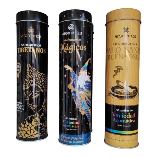 Producto - Kit Lata Porta sahumerios