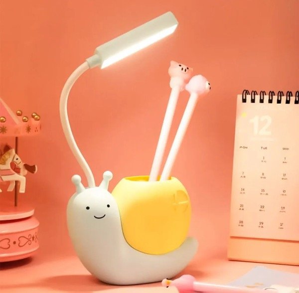 Producto - Lámpara caracol celeste