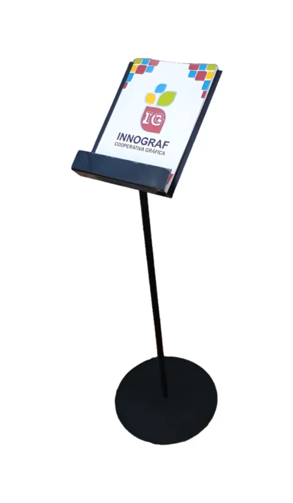 Producto - Atril Vertical Para Menús A4 - 1 Compartimento