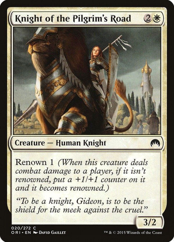 Producto - Knight of the Pilgrim's Road  Magic Origins