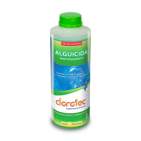 Producto - Alguicida Liquido Mantenimiento Clorotec x1L