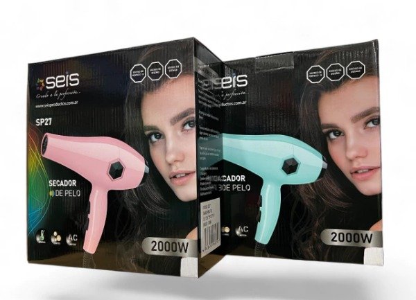 Producto - SECADOR DE PELO SEIS 2000 WATTS SP27