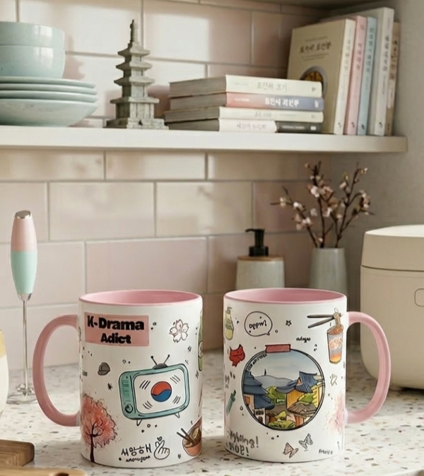Producto - Taza Adict k dramas