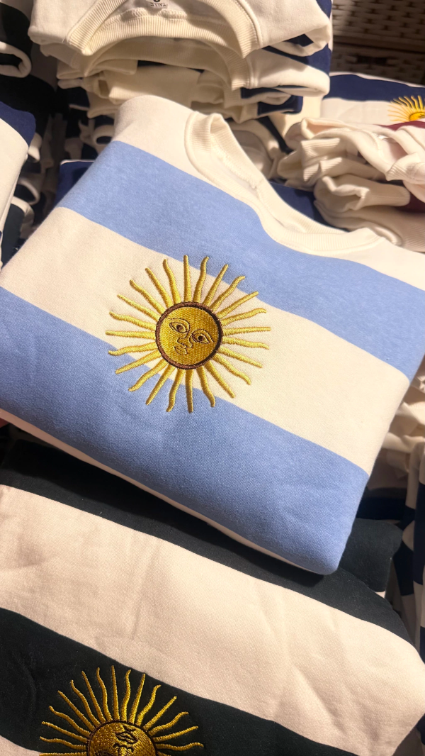 Producto - Buzo Argentina sol de mayo celeste