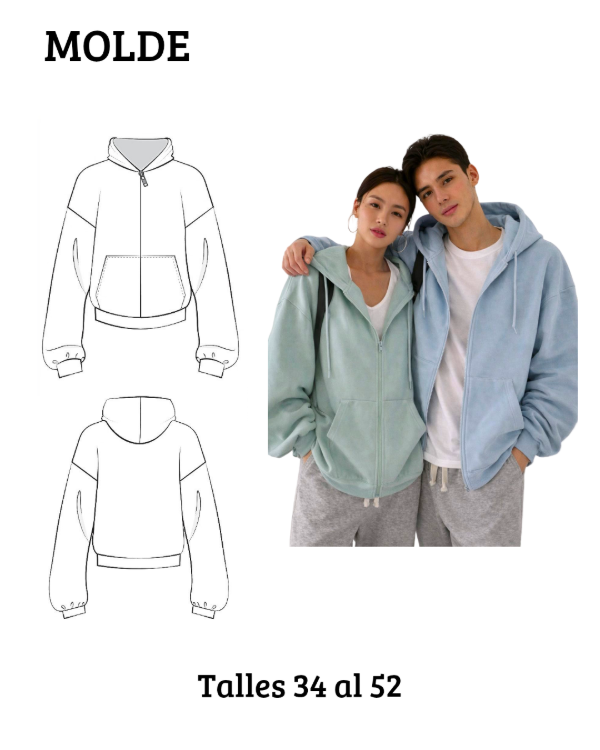 Producto - Campera OVER unisex