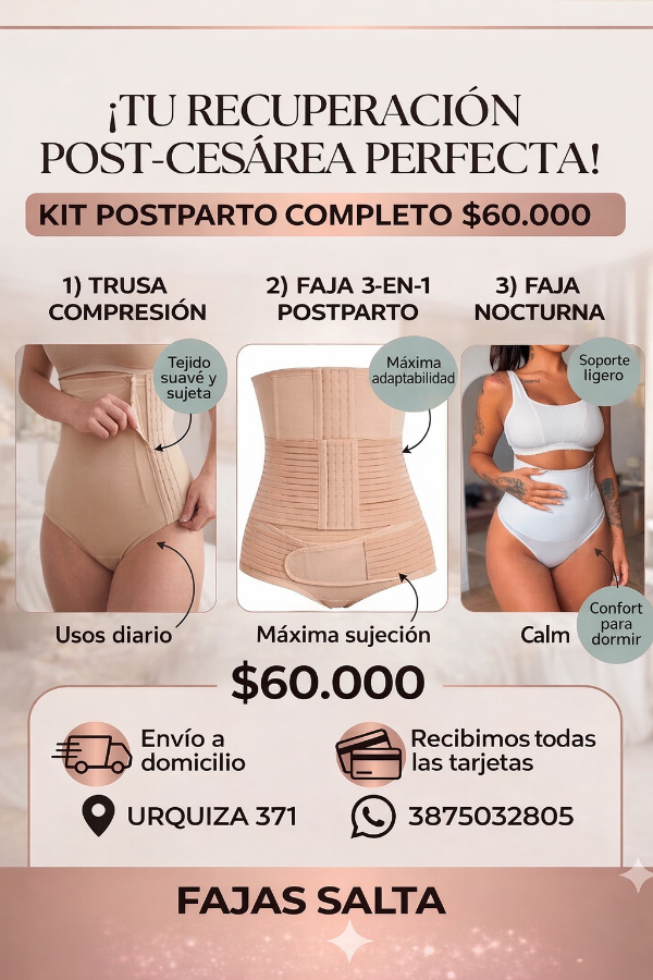 Producto - Kit postparto cesárea