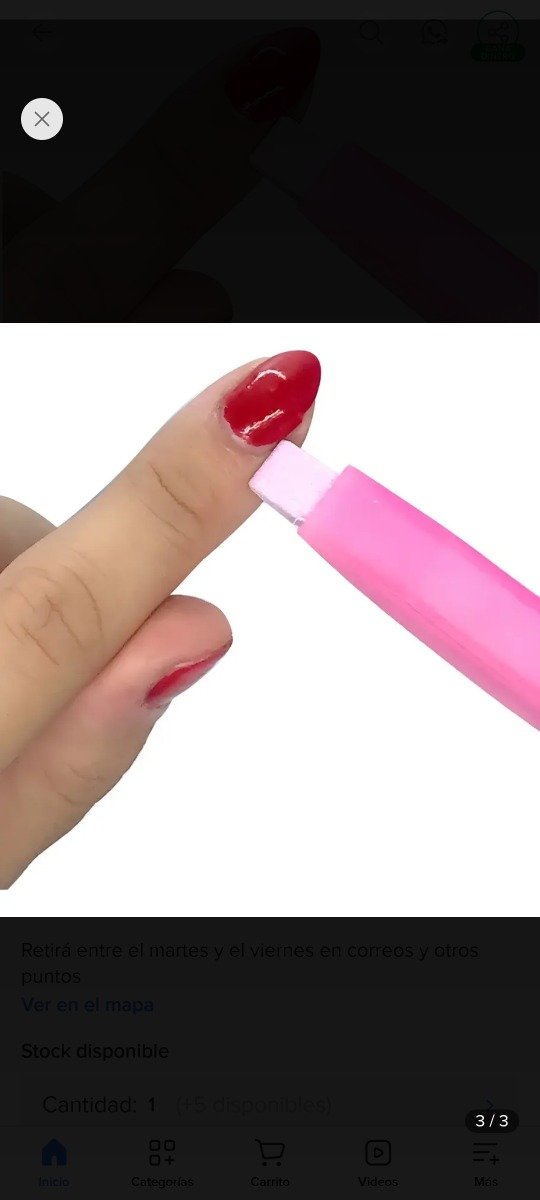 Producto - Lima para cuticulas