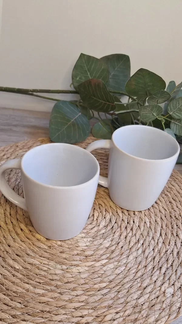 Producto - MUG CHENINI BLANCO CON BORDE NATURAL