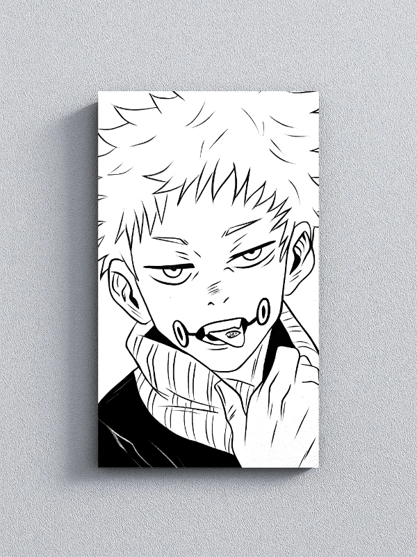 Producto - Cuadro Inumaki Toge -Jujutsu kaisen- (21x12cm)