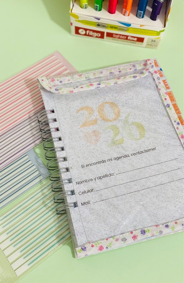Producto - Agenda semanal 2026 SIN HORARIOS