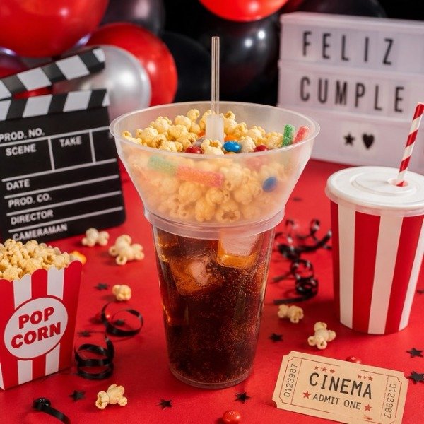 Producto - Vaso Glitter SNACKERO x 10 Uni - 2