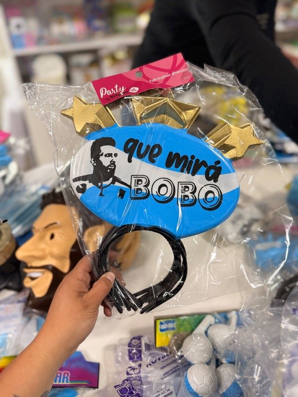 Producto - Vincha: Qué mirá Bobo