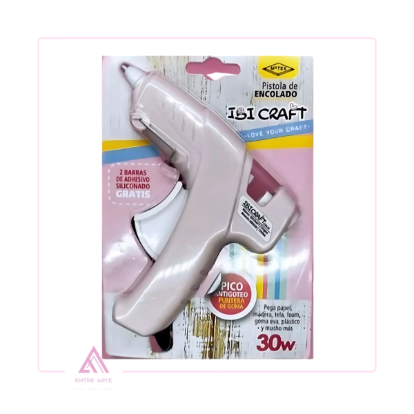 Producto - PISTOLA ENCOLADORA MOTEX/IBICRAFT CHICA 30 w