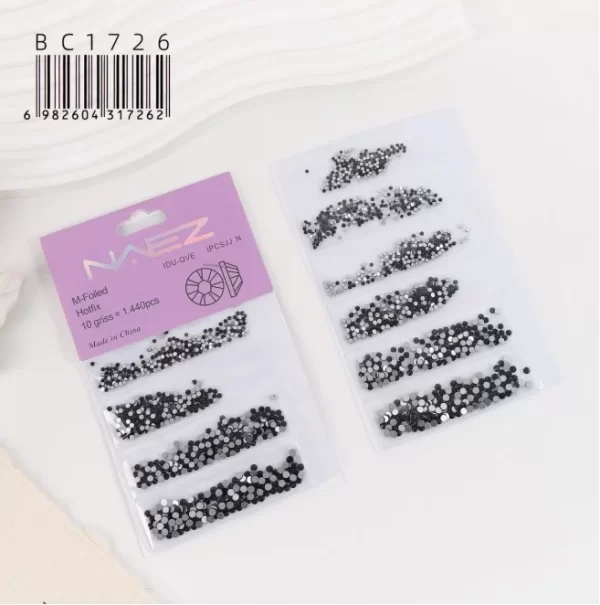 Producto - STRASS PARA UNAS NEGRA NAEZ