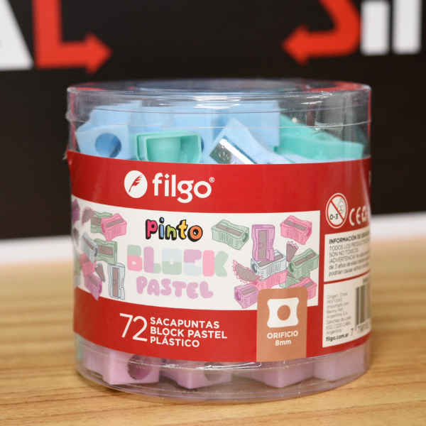 Producto - SACAPUNTAS PINTO BLOCK DISPLAY 72 SHBLOCK-D72-PAS