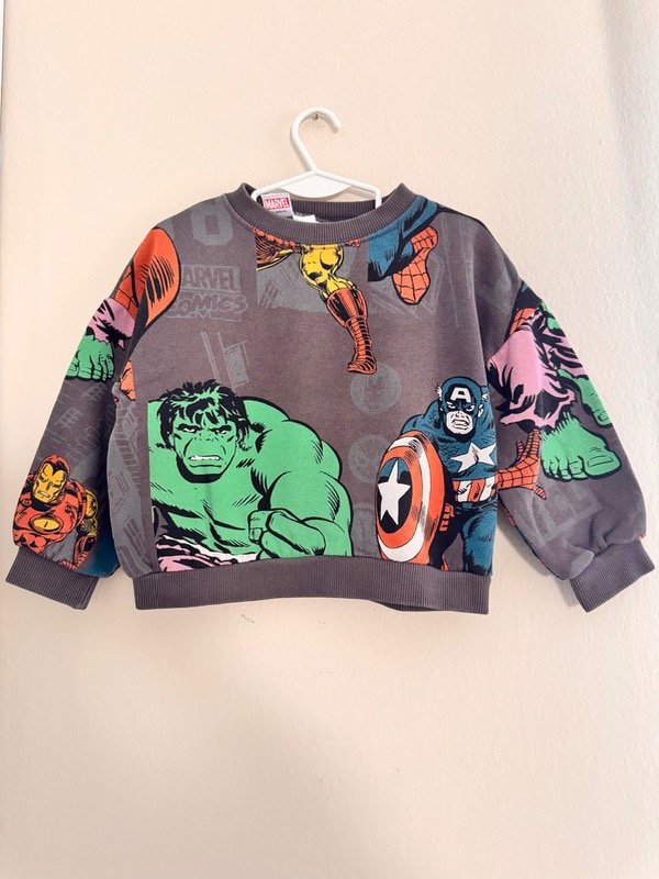 Producto - Buzo ZARA Avengers 2 años sp161